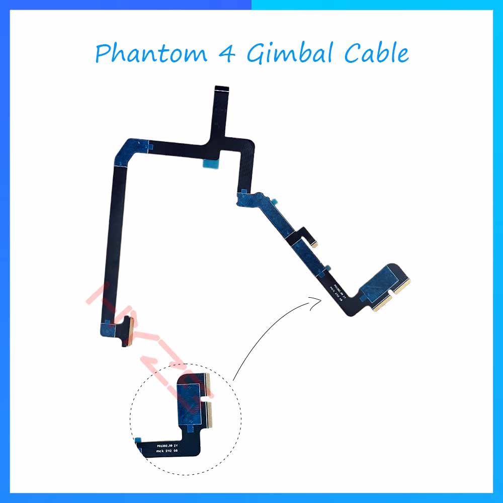 Drone Gimbal Ribbon Cable - DJI Phantom 4 ドローン用ジンバルフレックスリボンケーブル、カメラ用フラットフレックスケーブル、交換用修理部品