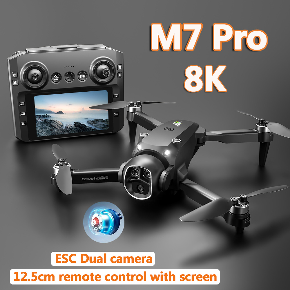 M7ドローン ブラシレスモーター 8K スクリーンコントロー - Jjrc Drone X12 のレビューと価格